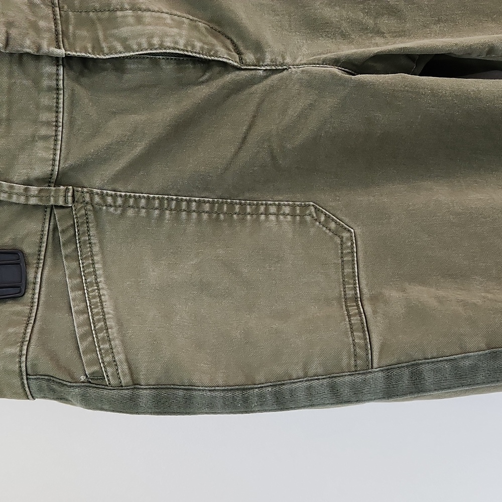 Old Navy Moss Landing Green Pixie Chino Pants Size 10 – High-Rise Skinny Ankle - Picture 4 of 13